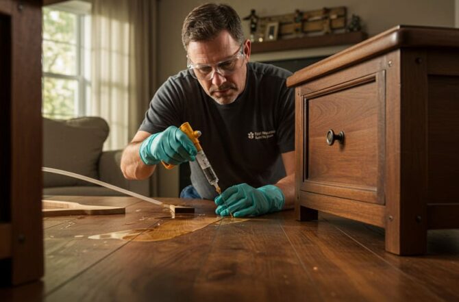 Descupinização com Injeção de Produto em Estruturas de Madeira e Solo